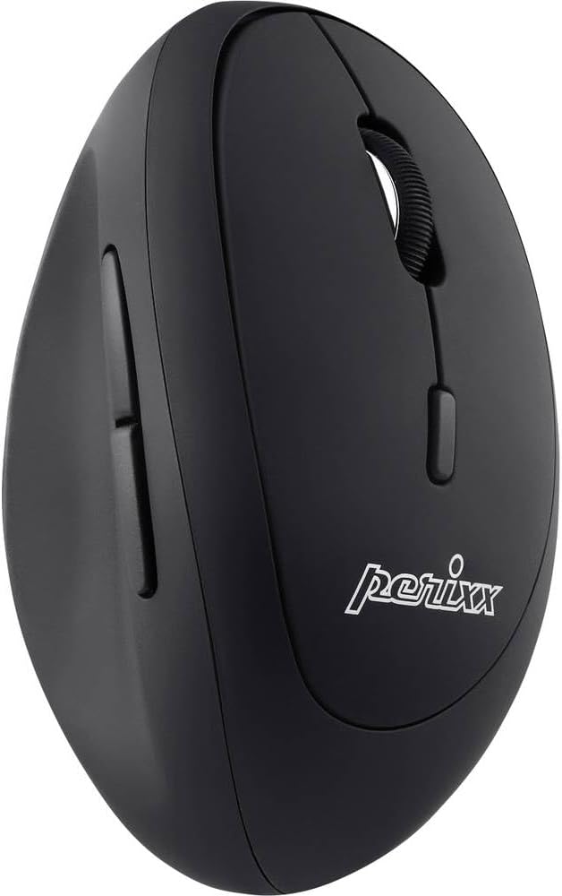 Perixx PERIMICE-719 Right-Handed Wireless Mini Vertical Mouse, 3 Level DPI