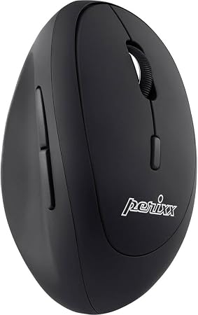 Perixx PERIMICE-719 Right-Handed Wireless Mini Vertical Mouse, 3 Level DPI