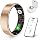 New Health Tracking Smart Ring with Sleep Stress Exercise Monitor, IP68 Waterproof, Long Battery Life, No Subscription, Compatible with iOS Android (Rose Gold, 9)