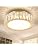 11 Inch Dimmable LED 24W Luxury Crystal Flush Mount Ceiling Light