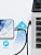 YACSEJAO 66W Right Angle USB A to C Cable, 90 Degree, 0.6FT/20CM