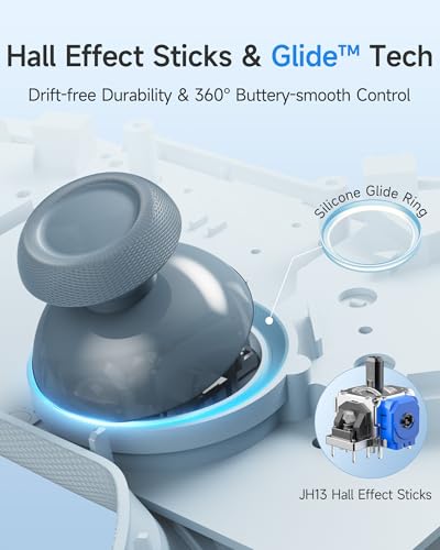 EasySMX S10C Switch 2 Pro Controller with Instant Wake-Up, Hall Effect Joysticks, HD Rumble, Motion Control, 2 Back Buttons, Turbo, C Buttons, for Switch 2/Switch/PC/iOS/Android