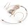 Microphone Headset Discreet Headworn Earset Over Ear Hanging Mic for Wireless System Bodypack Transmitter, Ideal for Lectures, Live Performance, Theater, Podcasts – Beige