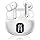 Wireless Earbuds, Bluetooth 5.4 Ear Buds Bass Stereo, Headphones with Noise Cancelling Mic, LED Display in Ear Earphones Clear Calls, IP7 Waterproof Bluetooth Earbuds for Phone/Android/iPad, White