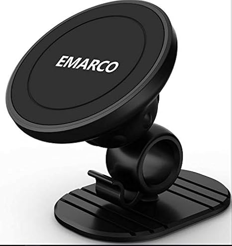 Magnetic Mount, Magnetic Car Mount, Super Strong Adhesive for Smart Phones and Mini Tablets, Magnetic Cell Phone Mount