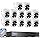 Hiseeu 3K 12 Channel Wired Security Camera System,12PCS 5MP Cameras