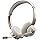 Bluetooth Headset with Microphone, Wireless Headphones with Noise Cancelling Mic, 26hrs talktime, On Ear Headphones with Mic Mute for Mac/Laptop/Zoom/Teams/Call Center/Office/Home Gold