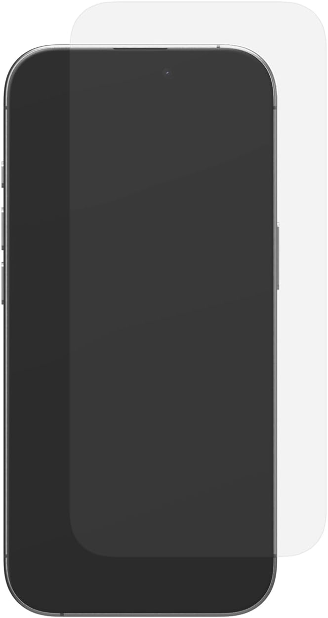 GoTo Tempered Glass Screen Protector for iPhone 16 Pro Cell Phone, Crack and Scratch Protection with Easy Install Tray For Bubble Free Application, Case Friendly