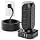 Flat Plug Power Strip Tower, TenTrend 40W Total Fast Charging Station, 10FT