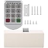 Keyless Entry Door Lock,Electronic Cabinet Lock Kit Set,Keyless Digital Electronic Intelligent Password Keypad Number Cabinet Door Code Lock