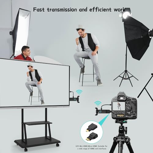 Wireless HDMI 4 Receivers and Transmitter,Up to 6 RX,Extender Plug and Play