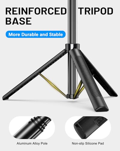 Yeaki Vlogging Kit for iPhone/Android, 71" Selfie Stick Tripod for iPhone with Light, Wireless Remote & Microphone, Adjustable Phone Tripod for TikTok/YouTube Starter Content Creator Essentials Kit