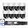 Hiseeu 4K PoE Security Camera System 8pcs PoE PTZ Cameras,360° View - Image 9