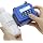E11-1 Mini Handheld Inkjet Printer with External Conveyor Wheel & Nozzle Cap - 1" Print Height for Bottles, Curved & Flat Surfaces, Portable for Text, Date, QR Code, Includes ER521 Ink