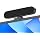 Inwa Computer Speakers for Desktop PC Monitor, USB Wired Computer Sound Bar with Clip, Plug and Play Laptop Speaker for PC Mac Tablet, Loud Sound, USB A to USB C, Easily Clamps to Monitors