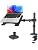 Afaloona RGB Convertible Laptop and Monitor Mount with USB Hub, Adjustable