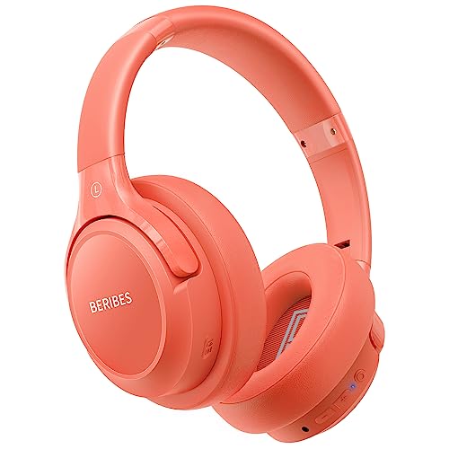 BERIBES Bluetooth Headphones Over Ear Wireless HiFi Stereo Headsets 65H 6EQ