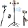 Auto Face Tracking Selfie Stick Tripod for iPhone with Light 360 Rotation that Follows Your Movement 70.9" Camera Tripod Stand with Remote for Content Creator Vlog Live Stream Video Recording