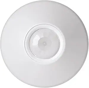 SensorSwitch Ceiling Motion Sensor, PDT Passive Dual Technology Passive Infrared PIR and Microphonics Occupancy Sensor, 360° Large Motion Detection, Indoor Use, Line Voltage, Extended Range