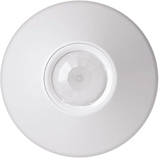 SensorSwitch Ceiling Motion Sensor, PDT Passive Dual Technology Passive Infrared PIR and Microphonics Occupancy Sensor, 360° Large Motion Detection, Indoor Use, Line Voltage, Extended Range - Image 1