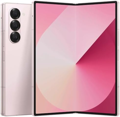 Samsung Galaxy Z Fold 6 5G US Version, 512GB, Pink - Unlocked (Renewed)