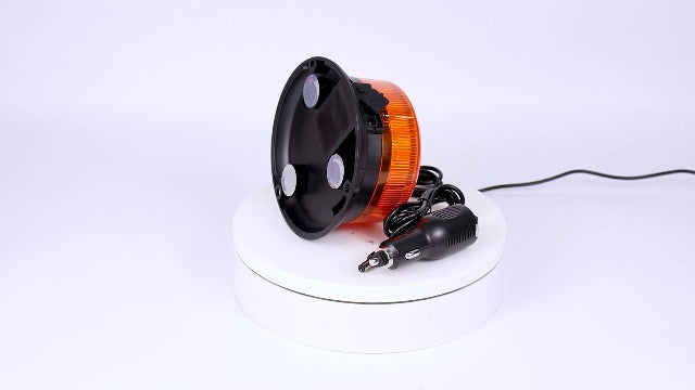 AnTom Magnetic Wireless Strobe Light Amber Warning Beacon Light for Trucks