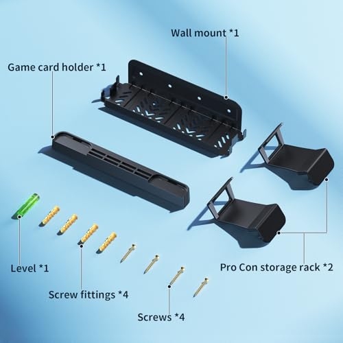 Metal Wall Mount for Nintendo Switch 2/1/OLED (Mount Behind TV)