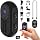 1080P Action Camera with 64GB Card, Mini Body Camera with Audio Recording
