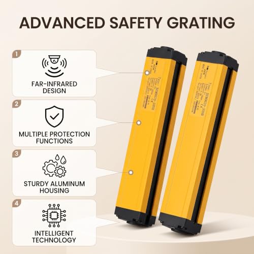 Safety Light Curtains BEM0620-30NB 20mm Beam Spacing 6 Beams