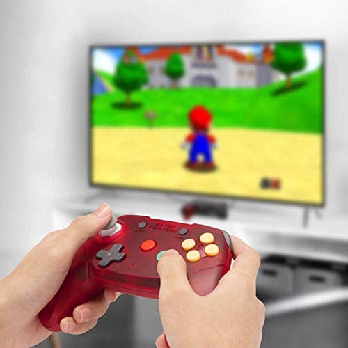 Retro Fighters Brawler64 Wireless Edition N64 Controller - Nintendo 64 - Smoke Grey