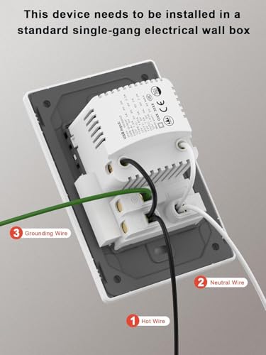 20W USB C Wall Outlet with 2 Retractable Cables & 2 Ports