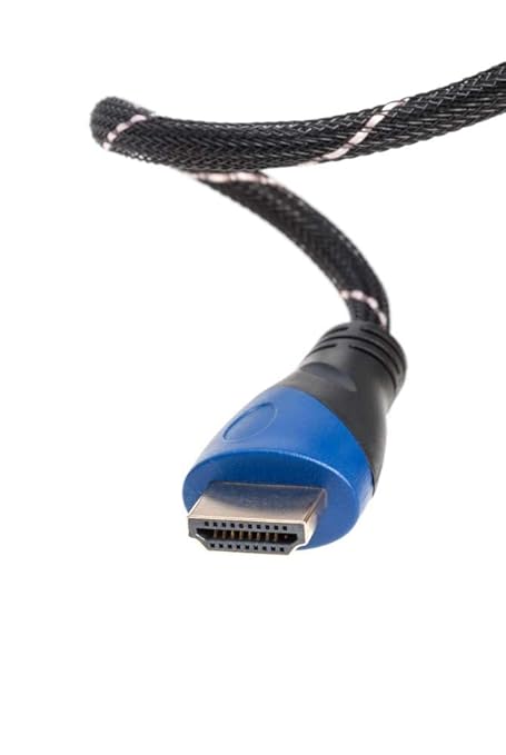 1.5FT HDMI Cable High-Speed 4K HDR 18Gbps Ethernet Audio Return Channel Gold-Plated 2.0 60Hz UHD ARC Universal Compatible With HDTV Projector, Gaming Console Laptop Home Theater (1.5FT, Multi-Colored)