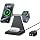 Charging Station for Multiple Devices Apple: Woruda 3 in 1 Magnetic Wireless Charger Stand for Mag Safe iPhone - Nightstand Charging Dock for iPhone 16 15 14 13 12 Pro Max Plus Apple Watch Airpods