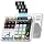 Womier SK30 Mechanical Numpad, Mini Keyboard with Screen & Knob, White