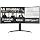LG 34WR55QK-B 34-inch UltraWide WQHD (3440 x 1440) Curved Computer Monitor, 100Hz, 5ms, HDR10, Reader Mode, HDMI, DisplayPort, USB Type-C, Tilt/Height Adjustable Stand, Black