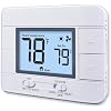 Aowel Non Programmable Thermostat for Home 1 Heat/ 1 Cool Single-Stage System, Temperature Control with Humidity Display (LCD White Backlit Screen)