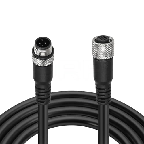 I/O-Link sensors/actuators to ET200 RF18xC M12 5Pin Male to Female Aviation Sensor Connector Electrical PVC Cable 2M