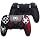 Anti-Slip Silicone Skin for Playstation 5 PS5 Edge Wireless Controller Protective Cover Case & Touch Pad Sticker Thumb Grip Caps for DualSense Edge Controller