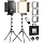 NiceVeedi 2-Pack Photography Lighting Kit, 36W Bi-Color Studio Lights 2700-6500K CRI 95+, Dimmable LED Video Light Kit with Remote Control & 72” Tripod Stand, Lighting for Video Recording/Photography