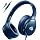 Active Noise Cancelling Headphones USB C Headphones Wired Over Ear-Blue