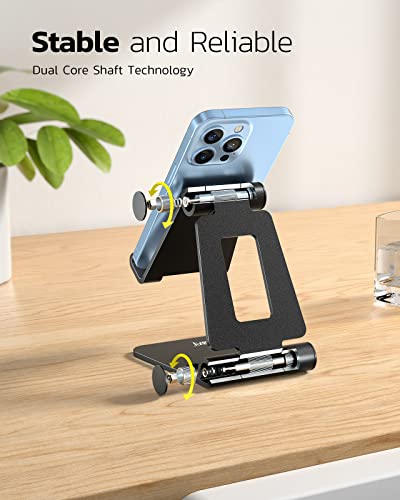Nulaxy Full Aluminum Dual Folding Cell Phone Stand f | Phone Accessori - Image 5
