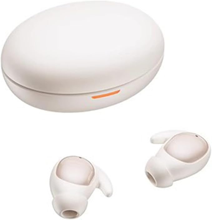 Sleep Headphones Sleep Headphones Wireless Bluetooth 5.3 Sleep Earbuds for Side Sleepers Sleep Earbuds Noise Cancelling Invisible Earbuds Comfortable Wireless Headphones White