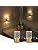 NIORSUN Night Light Plug into Wall, Dimmable Nights Lights with 3 CCT & 5 Brightness Levels, Slim Acrylic Plug in Night Light, Auto Dusk to Dawn Sensor for Stairs, Hallway, Bathroom(2 Pack, Gold)