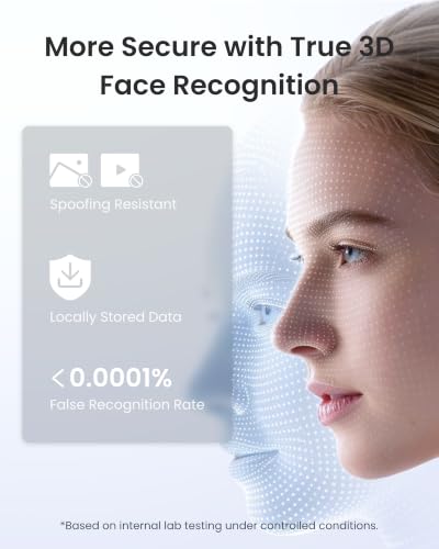 SwitchBot Lock Vision Pro Smart Lock, 3D Face Recogn - Image 5