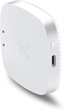Smart Human Presence Sensor - 24GHz mmWave Radar Micro-Movement Detection, 0-2000 Lux Light Sensor, Home Assistant Compatible, Tuya Zigbee 3.0 Hub Required