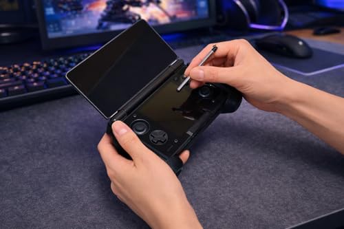 MunnyGrubbers - Ergonomic Grip Compatible with AYN Thor, Video Game Controller Grip with Foam Inserts, Includes Extendable 4 inch Stylus - (Mage Purple)