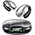 Boytond Ultra Open Ear Earbuds - Clip on Earbuds, Open Ear Headphones with Comfortable Bone Conduction Design, Waterproof Build for Running, Gym Workouts and Outdoor Sports,Crystal Black