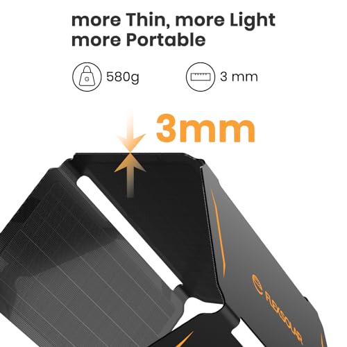 FlexSolar 30W Foldable Portable Solar Panel Charger QC3.0 USB-A USB-C - Image 7