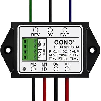 DC 12V 10Amp Reversing Relay Module, Support Limit Switch, for Motor/Linear Actuator