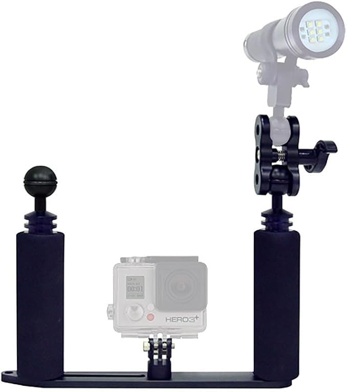 Bigblue Housing for 1-2 Lights Tray 1" Ball Jnt Black (FBA_BBGPTRAY)
